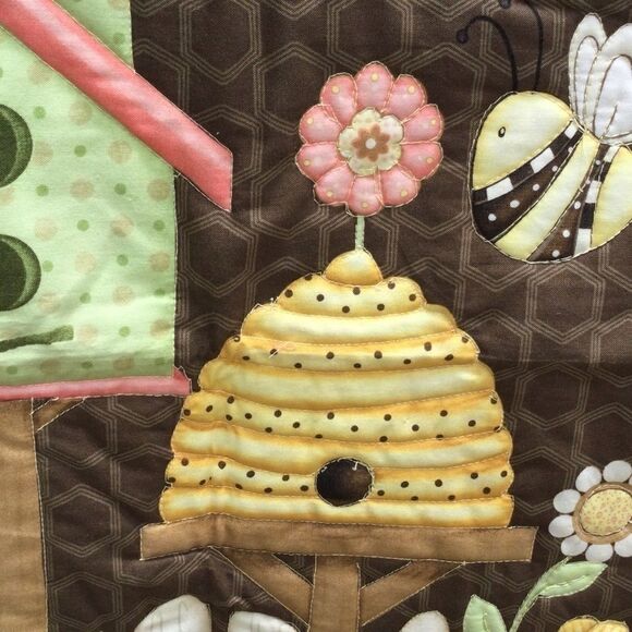 NWT. Hand Crafted Birds Houses & Bees Wall Hanging - Picture 11 of 13